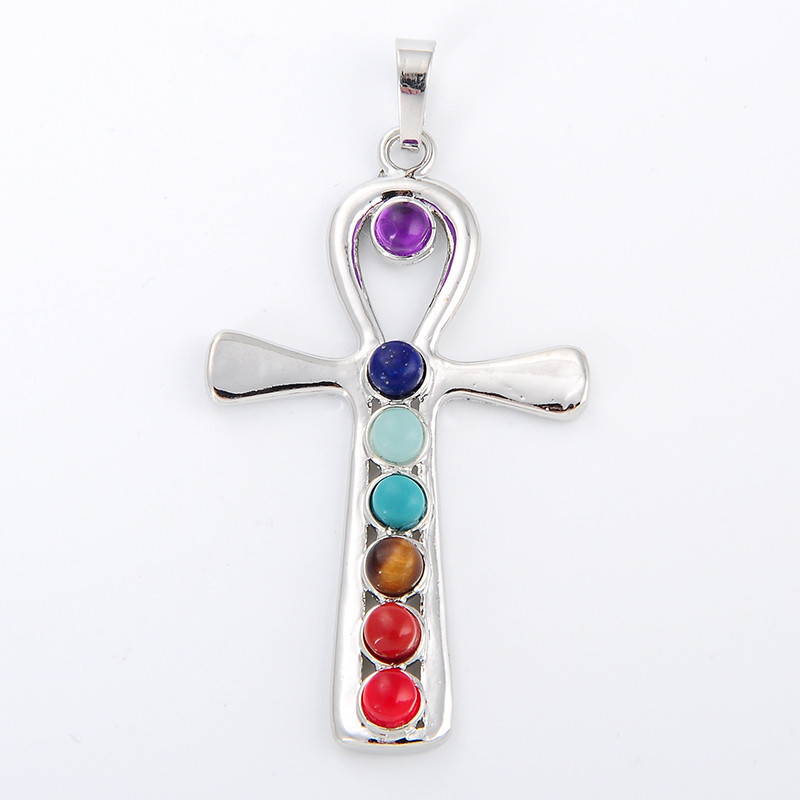 7 Chakra Stone Necklace Pendan - огляд і ціна Yoga Health & Fitness Centre