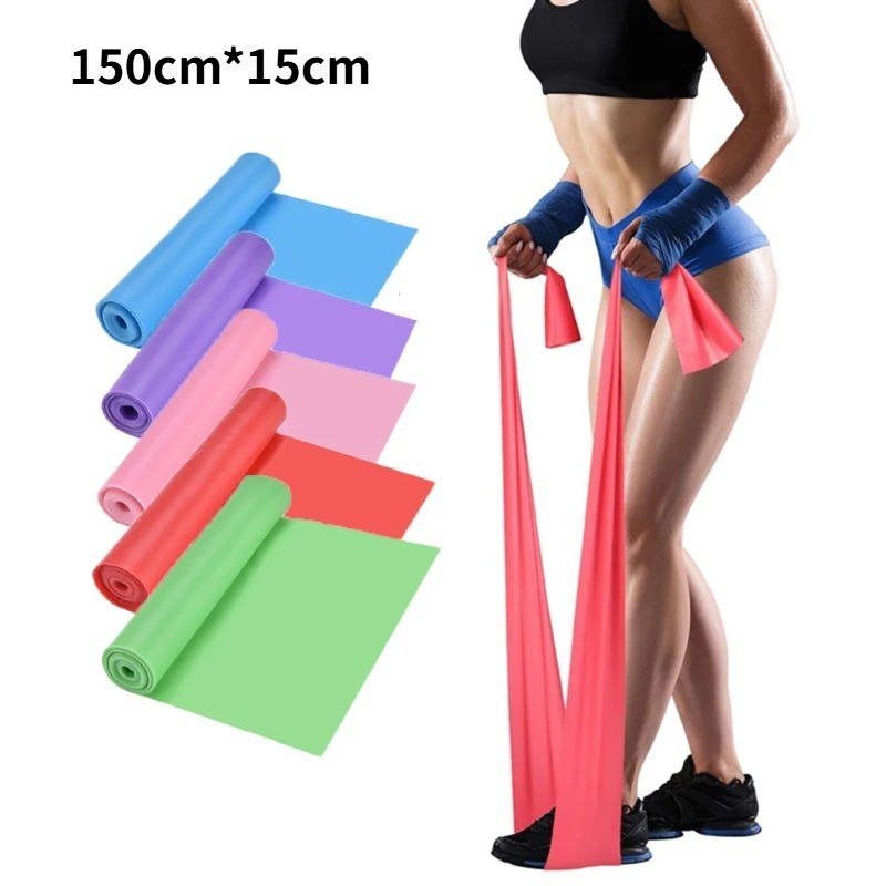 Natural Latex Resistance Bands - огляд і ціна Yoga Fitness Stretching Strap