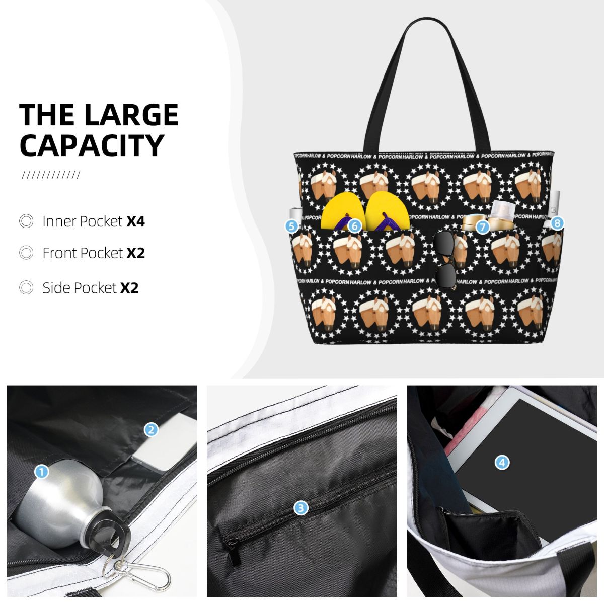 Harlow And Popcorn Merch Popco - огляд і ціна Yoga Fitness Merch