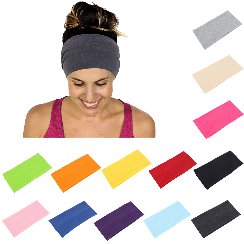 Solid Color Unisex Headband El - огляд і ціна Yoga Fitness Stretching Strap