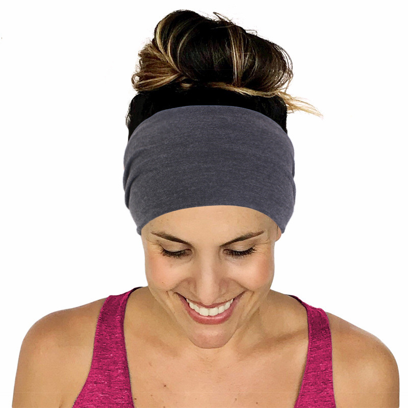 Solid Color Unisex Headband El - огляд і ціна Yoga Fitness Stretching Strap